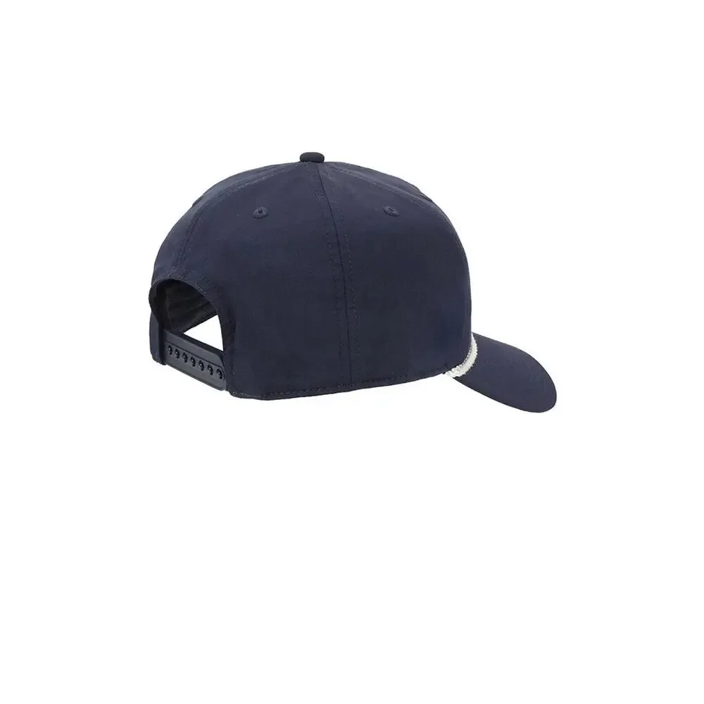 New Balance Men's Retro Logo Navy Rope Hat Snapback Baseball Dad Cap 990 NWT